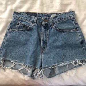 Vintage high waisted Levi’s shorts!
